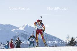 15.02.2017, Hochfilzen, Austria (AUT): Jialin Tang (CHN) - IBU world championships biathlon, individual women, Hochfilzen (AUT). www.nordicfocus.com. © NordicFocus. Every downloaded picture is fee-liable.