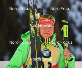 15.02.2017, Hochfilzen, Austria (AUT): Laura Dahlmeier (GER) - IBU world championships biathlon, individual women, Hochfilzen (AUT). www.nordicfocus.com. © NordicFocus. Every downloaded picture is fee-liable.