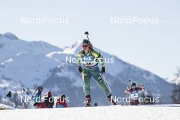 15.02.2017, Hochfilzen, Austria (AUT): Mona Brorsson (SWE) - IBU world championships biathlon, individual women, Hochfilzen (AUT). www.nordicfocus.com. © NordicFocus. Every downloaded picture is fee-liable.