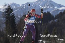 15.02.2017, Hochfilzen, Austria (AUT): Madeleine Phaneuf (USA) - IBU world championships biathlon, individual women, Hochfilzen (AUT). www.nordicfocus.com. © NordicFocus. Every downloaded picture is fee-liable.