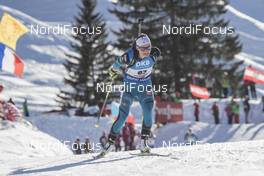 15.02.2017, Hochfilzen, Austria (AUT): Justine Braisaz (FRA) - IBU world championships biathlon, individual women, Hochfilzen (AUT). www.nordicfocus.com. © NordicFocus. Every downloaded picture is fee-liable.