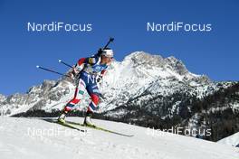 15.02.2017, Hochfilzen, Austria (AUT): Tiril Eckhoff (NOR) - IBU world championships biathlon, individual women, Hochfilzen (AUT). www.nordicfocus.com. © NordicFocus. Every downloaded picture is fee-liable.