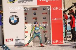 15.02.2017, Hochfilzen, Austria (AUT): Mona Brorsson (SWE) - IBU world championships biathlon, individual women, Hochfilzen (AUT). www.nordicfocus.com. © NordicFocus. Every downloaded picture is fee-liable.