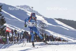 15.02.2017, Hochfilzen, Austria (AUT): Dorothea Wierer (ITA) - IBU world championships biathlon, individual women, Hochfilzen (AUT). www.nordicfocus.com. © NordicFocus. Every downloaded picture is fee-liable.