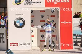 15.02.2017, Hochfilzen, Austria (AUT): Mari Laukkanen (FIN) - IBU world championships biathlon, individual women, Hochfilzen (AUT). www.nordicfocus.com. © NordicFocus. Every downloaded picture is fee-liable.