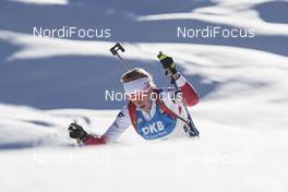 15.02.2017, Hochfilzen, Austria (AUT): Magdalena Gwizdon (POL) - IBU world championships biathlon, individual women, Hochfilzen (AUT). www.nordicfocus.com. © NordicFocus. Every downloaded picture is fee-liable.