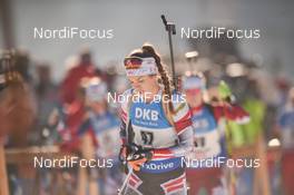 15.02.2017, Hochfilzen, Austria (AUT): Fabienne Hartweger (AUT) - IBU world championships biathlon, individual women, Hochfilzen (AUT). www.nordicfocus.com. © NordicFocus. Every downloaded picture is fee-liable.