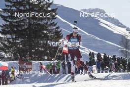 15.02.2017, Hochfilzen, Austria (AUT): Julia Ransom (CAN) - IBU world championships biathlon, individual women, Hochfilzen (AUT). www.nordicfocus.com. © NordicFocus. Every downloaded picture is fee-liable.