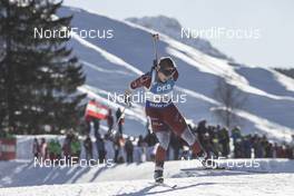 15.02.2017, Hochfilzen, Austria (AUT): Baiba Bendika (LAT) - IBU world championships biathlon, individual women, Hochfilzen (AUT). www.nordicfocus.com. © NordicFocus. Every downloaded picture is fee-liable.