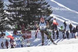 15.02.2017, Hochfilzen, Austria (AUT): Franziska Hildebrand (GER) - IBU world championships biathlon, individual women, Hochfilzen (AUT). www.nordicfocus.com. © NordicFocus. Every downloaded picture is fee-liable.