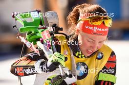 19.02.2017, Hochfilzen, Austria (AUT): Laura Dahlmeier (GER) - IBU world championships biathlon, mass women, Hochfilzen (AUT). www.nordicfocus.com. © NordicFocus. Every downloaded picture is fee-liable.