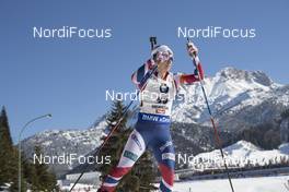 19.02.2017, Hochfilzen, Austria (AUT): Tiril Eckhoff (NOR) - IBU world championships biathlon, mass women, Hochfilzen (AUT). www.nordicfocus.com. © NordicFocus. Every downloaded picture is fee-liable.