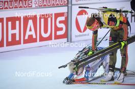 19.02.2017, Hochfilzen, Austria (AUT): Kaisa Makarainen (FIN), Laura Dahlmeier (GER) - IBU world championships biathlon, mass women, Hochfilzen (AUT). www.nordicfocus.com. © NordicFocus. Every downloaded picture is fee-liable.