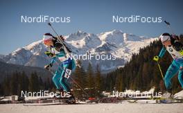 19.02.2017, Hochfilzen, Austria (AUT): Anais Chevalier (FRA) - IBU world championships biathlon, mass women, Hochfilzen (AUT). www.nordicfocus.com. © NordicFocus. Every downloaded picture is fee-liable.