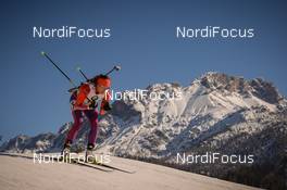 19.02.2017, Hochfilzen, Austria (AUT): Susan Dunklee (USA) - IBU world championships biathlon, mass women, Hochfilzen (AUT). www.nordicfocus.com. © NordicFocus. Every downloaded picture is fee-liable.