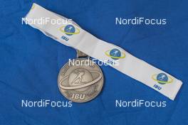 09.02.2017, Hochfilzen, Austria (AUT): Event Feature: Silver Medal - IBU world championships biathlon, medals, Hochfilzen (AUT). www.nordicfocus.com. © NordicFocus. Every downloaded picture is fee-liable.