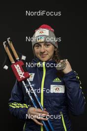 17.02.2017, Hochfilzen, Austria (AUT): Iryna Varvynets (UKR) - IBU world championships biathlon, medals, Hochfilzen (AUT). www.nordicfocus.com. © NordicFocus. Every downloaded picture is fee-liable.