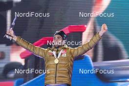 12.02.2017, Hochfilzen, Austria (AUT): Martin Fourcade (FRA) - IBU world championships biathlon, medals, Hochfilzen (AUT). www.nordicfocus.com. © NordicFocus. Every downloaded picture is fee-liable.