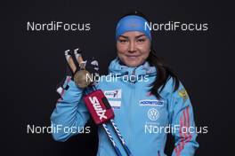 09.02.2017, Hochfilzen, Austria (AUT): Tatiana Akimova (RUS) - IBU world championships biathlon, medals, Hochfilzen (AUT). www.nordicfocus.com. © NordicFocus. Every downloaded picture is fee-liable.