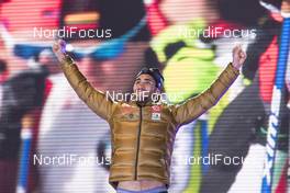 12.02.2017, Hochfilzen, Austria (AUT): Martin Fourcade (FRA) - IBU world championships biathlon, medals, Hochfilzen (AUT). www.nordicfocus.com. © NordicFocus. Every downloaded picture is fee-liable.