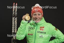 17.02.2017, Hochfilzen, Austria (AUT): Franziska Hildebrand (GER) - IBU world championships biathlon, medals, Hochfilzen (AUT). www.nordicfocus.com. © NordicFocus. Every downloaded picture is fee-liable.