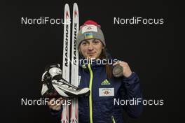 17.02.2017, Hochfilzen, Austria (AUT): Iryna Varvynets (UKR) - IBU world championships biathlon, medals, Hochfilzen (AUT). www.nordicfocus.com. © NordicFocus. Every downloaded picture is fee-liable.