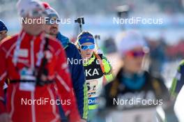 09.02.2017, Hochfilzen, Austria (AUT): Hanna Oeberg (SWE) - IBU world championships biathlon, relay mixed, Hochfilzen (AUT). www.nordicfocus.com. © NordicFocus. Every downloaded picture is fee-liable.