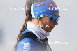09.02.2017, Hochfilzen, Austria (AUT): Dorothea Wierer (ITA) - IBU world championships biathlon, relay mixed, Hochfilzen (AUT). www.nordicfocus.com. © NordicFocus. Every downloaded picture is fee-liable.