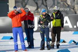09.02.2017, Hochfilzen, Austria (AUT): Tanja Winterhalder (GER) head of marketing Fischer - IBU world championships biathlon, relay mixed, Hochfilzen (AUT). www.nordicfocus.com. © NordicFocus. Every downloaded picture is fee-liable.