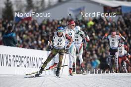 12.02.2017, Hochfilzen, Austria (AUT): Erik Lesser (GER) - IBU world championships biathlon, pursuit men, Hochfilzen (AUT). www.nordicfocus.com. © NordicFocus. Every downloaded picture is fee-liable.