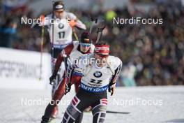 12.02.2017, Hochfilzen, Austria (AUT): Simon Eder (AUT) - IBU world championships biathlon, pursuit men, Hochfilzen (AUT). www.nordicfocus.com. © NordicFocus. Every downloaded picture is fee-liable.