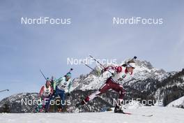 12.02.2017, Hochfilzen, Austria (AUT): Scott Gow (CAN) - IBU world championships biathlon, pursuit men, Hochfilzen (AUT). www.nordicfocus.com. © NordicFocus. Every downloaded picture is fee-liable.