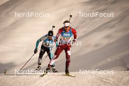 18.02.2017, Hochfilzen, Austria (AUT): Macx Davies (CAN) - IBU world championships biathlon, relay men, Hochfilzen (AUT). www.nordicfocus.com. © NordicFocus. Every downloaded picture is fee-liable.