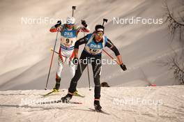 18.02.2017, Hochfilzen, Austria (AUT): Mario Dolder (SUI) - IBU world championships biathlon, relay men, Hochfilzen (AUT). www.nordicfocus.com. © NordicFocus. Every downloaded picture is fee-liable.