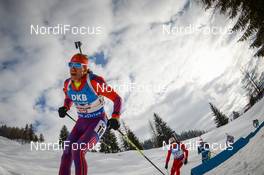 18.02.2017, Hochfilzen, Austria (AUT): Lowell Bailey (USA) - IBU world championships biathlon, relay men, Hochfilzen (AUT). www.nordicfocus.com. © NordicFocus. Every downloaded picture is fee-liable.