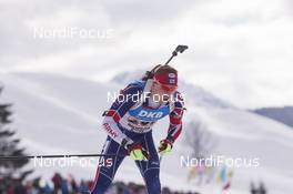 18.02.2017, Hochfilzen, Austria (AUT): Scott Dixon (GBR) - IBU world championships biathlon, relay men, Hochfilzen (AUT). www.nordicfocus.com. © NordicFocus. Every downloaded picture is fee-liable.