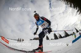 18.02.2017, Hochfilzen, Austria (AUT): Jeremy Finello (SUI) - IBU world championships biathlon, relay men, Hochfilzen (AUT). www.nordicfocus.com. © NordicFocus. Every downloaded picture is fee-liable.