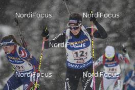 17.02.2017, Hochfilzen, Austria (AUT): Aita Gasparin (SUI) - IBU world championships biathlon, relay women, Hochfilzen (AUT). www.nordicfocus.com. © NordicFocus. Every downloaded picture is fee-liable.