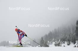 17.02.2017, Hochfilzen, Austria (AUT): Susan Dunklee (USA) - IBU world championships biathlon, relay women, Hochfilzen (AUT). www.nordicfocus.com. © NordicFocus. Every downloaded picture is fee-liable.