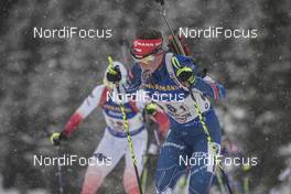 17.02.2017, Hochfilzen, Austria (AUT): Jessica Jislova (CZE) - IBU world championships biathlon, relay women, Hochfilzen (AUT). www.nordicfocus.com. © NordicFocus. Every downloaded picture is fee-liable.