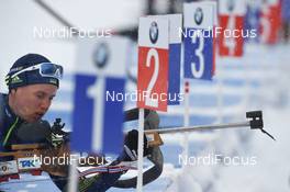 17.02.2017, Hochfilzen, Austria (AUT): Anastasiya Merkushyna (UKR) - IBU world championships biathlon, relay women, Hochfilzen (AUT). www.nordicfocus.com. © NordicFocus. Every downloaded picture is fee-liable.