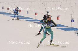 17.02.2017, Hochfilzen, Austria (AUT): Olena Pidhrushna (UKR) - IBU world championships biathlon, relay women, Hochfilzen (AUT). www.nordicfocus.com. © NordicFocus. Every downloaded picture is fee-liable.