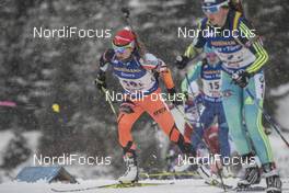 17.02.2017, Hochfilzen, Austria (AUT): Paulina Fialkova (SVK) - IBU world championships biathlon, relay women, Hochfilzen (AUT). www.nordicfocus.com. © NordicFocus. Every downloaded picture is fee-liable.