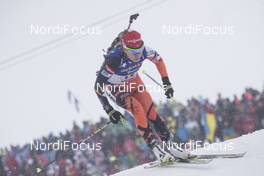 17.02.2017, Hochfilzen, Austria (AUT): Paulina Fialkova (SVK) - IBU world championships biathlon, relay women, Hochfilzen (AUT). www.nordicfocus.com. © NordicFocus. Every downloaded picture is fee-liable.