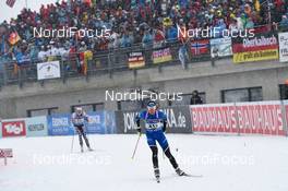 17.02.2017, Hochfilzen, Austria (AUT): Meril Beilmann (EST) - IBU world championships biathlon, relay women, Hochfilzen (AUT). www.nordicfocus.com. © NordicFocus. Every downloaded picture is fee-liable.
