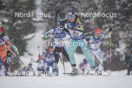 17.02.2017, Hochfilzen, Austria (AUT): Iryna Varvynets (UKR) - IBU world championships biathlon, relay women, Hochfilzen (AUT). www.nordicfocus.com. © NordicFocus. Every downloaded picture is fee-liable.