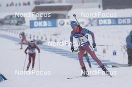 17.02.2017, Hochfilzen, Austria (AUT): Irina Starykh (RUS) - IBU world championships biathlon, relay women, Hochfilzen (AUT). www.nordicfocus.com. © NordicFocus. Every downloaded picture is fee-liable.