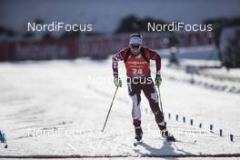 11.02.2017, Hochfilzen, Austria (AUT): Christian Gow (CAN) - IBU world championships biathlon, sprint men, Hochfilzen (AUT). www.nordicfocus.com. © NordicFocus. Every downloaded picture is fee-liable.