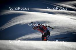 11.02.2017, Hochfilzen, Austria (AUT): Julian Eberhard (AUT) - IBU world championships biathlon, sprint men, Hochfilzen (AUT). www.nordicfocus.com. © NordicFocus. Every downloaded picture is fee-liable.