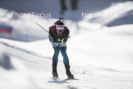 11.02.2017, Hochfilzen, Austria (AUT): Quentin Fillon Maillet (FRA) - IBU world championships biathlon, sprint men, Hochfilzen (AUT). www.nordicfocus.com. © NordicFocus. Every downloaded picture is fee-liable.
